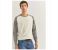 Springfield 140849648 Large Patterned Cotton T-Shirt for Men - Light Grey 1 in UAE