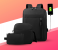 FN Unisex 3 Piece Business Laptop Backpack - Black 1 in UAE