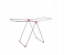 Delcasa DC1978 61 cmX101 cm Turkey Cloth Dry Stand -Silver 1 in UAE