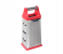 Delcasa DC1660 9 Inch 4 Side Multifunctional Stainless Steel Grater - Silver and Red 1 in UAE