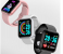 Y68 Heart Rate Monitoring Sports Smart Watch -Pink 2 in UAE