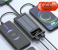 Zen 2 in 1 Portable 10000mAh USB and Solar Energy Power Bank with Direct Attached Output Cable for Android Type C and iPhone - Black 4 in UAE