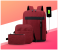 FN Unisex 3 Piece Business Laptop Backpack - Red 1 in UAE