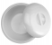 Delcasa DC2337 8 Inch Melamine Bowl with Lid - White 3 in UAE