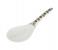 Delcasa DC1792 Melamine Durable Heavy Duty Rice Spoon with Soft Grip - White 4 in OMAN