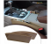 Set Of 2 Washable Side Gap Spacious Car Seat Gap Pocket Catcher Organizer -Brown 1 in UAE