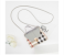 FN-Mini Small and Square Trendy Custom Logo Shoulder Handbags for Women - Grey 1 in UAE