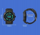 Z19 Bluetooth Touch Control Smart Watch with Heart Rate Blood Pressure and Sleep Monitor - Black 6 in KSA