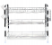 Delcasa DC2093 3Layer Stainless Steel Dish Rack - Silver 1 in UAE