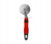 Delcasa DC1925 21.5X7.5 cm Stainless Steel Durable Pizza Cutter -Silver and Red 1 in UAE