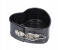 Delcasa DC2039 Carbon Steel Non-Stick Heart Shape Spring Form Cake Mould -Grey 1 in UAE