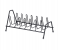 Delcasa DC1876 Portable Lightweight Simple Wire Draining Dish Rack -Black 1 in OMAN