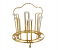 Delcasa DC2095 6Pieces Portable Cup Holder - Golden 3 in UAE