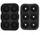 6 Cavity Reusable Ice Cube Trays - Black 1 in UAE