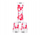 Delcasa DC1756 4 Pieces 270 ml Durable Polystyrene Stable Cup Set - Clear 3 in UAE