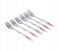 Delcasa DC1626 6 Pieces Durable Stainless Steel Dinner Fork Set - Silver 1 in UAE