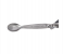 Delcasa DC1940 Durable 4Piece Measuring Spoon Set -Silver 2 in OMAN