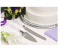 Stainless Steel Wedding Cake Knife and Server Set - Silver 4 in OMAN