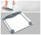 Clikon CK4017 150Kg Digital Bathroom Weighing Scale - Grey 2 in UAE