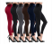 Ladies Plain Free Size Stretchy New Viscose Full Length Leggings (6pcs) 1 in UAE