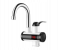 Leeofty 3000W Waterproof Instant Hot Water Faucet Electric Water Heater Tap with LED Digital Display - Silver 1 in UAE