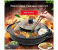 2 in 1 Non-Stick Smokeless Multi-Function Electric Barbecue Oven - Black 2 in UAE