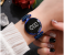 Fashionable Iron Strap Digital Display Magnetic Watch For Women - Blue 2 in KSA