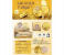 99 Percent 84g 24k Gold Collagen Eye Mask for Women - Gold 3 in KSA