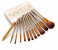 12 Pieces Urban Decay Naked 3 Make Up Brushes - Gold 2 in UAE