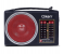 Clikon CK838 1200mAh Radio with Solar Panel - Black 3 in UAE