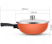 Generic Multifunctional Household Electric Smoke Free Non Stick Frying Pan - Orange 4 in OMAN