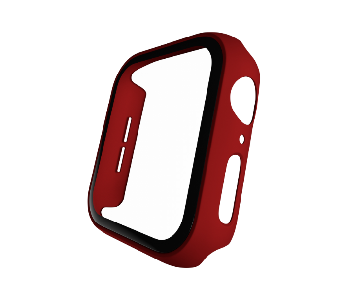 Hyphen HAW-RD401464 40Mm Tempered Glass Apple Watch Protector - Red 3 in UAE