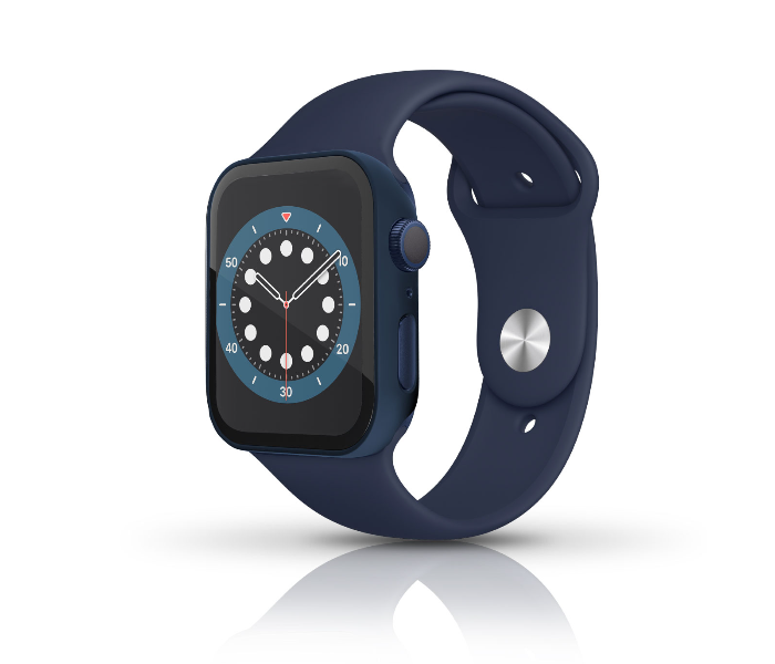 Hyphen HAW-BLU401228 40Mm Tempered Glass Apple Watch Protector - Blue 11 in UAE