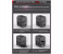 TIT Dual Type C PD QC USB All in One Charger Adapter for Travel with EU US UK AU Plug Universal Travel Power Charger Sockets - Black 4 in KSA