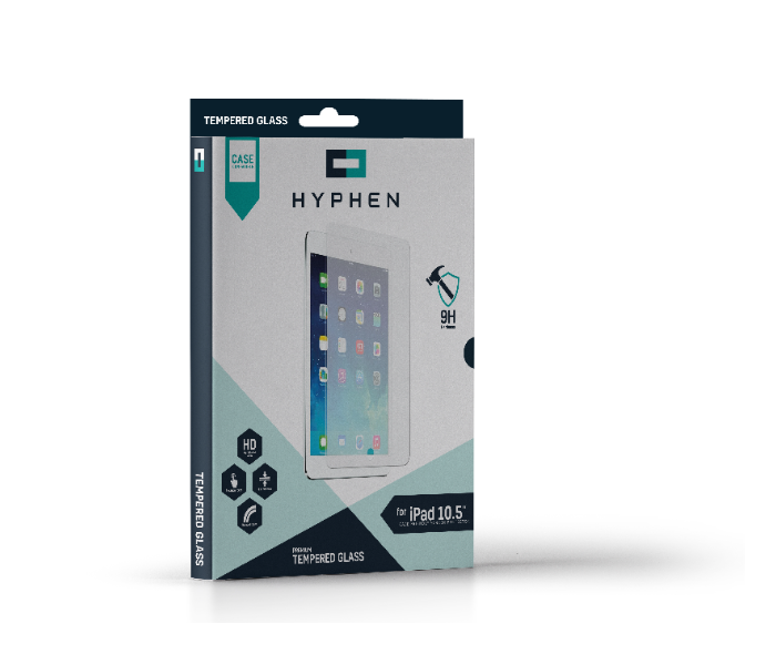 Hyphen HTG-IP8080 10.5 Inch Tempered Glass for Ipad Air - Clear 4 in UAE