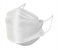 KF94 10 Pieces 3D Face Safety Mask for Adult Protection Filter Efficiency - White 1 in UAE