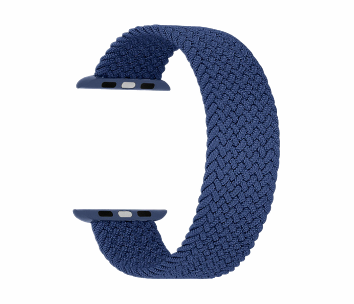 Hyphen HWSABWBLL0462 42 Mm To 44Mm Large Apple Braided Watch Strap Blue 4 in UAE