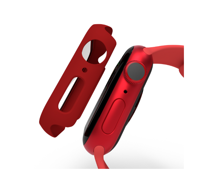 Hyphen HAW-RD401464 40Mm Tempered Glass Apple Watch Protector - Red 6 in UAE