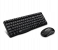Rapoo 18458 Wireless Keyboard and Mouse Combo- Black 1 in UAE