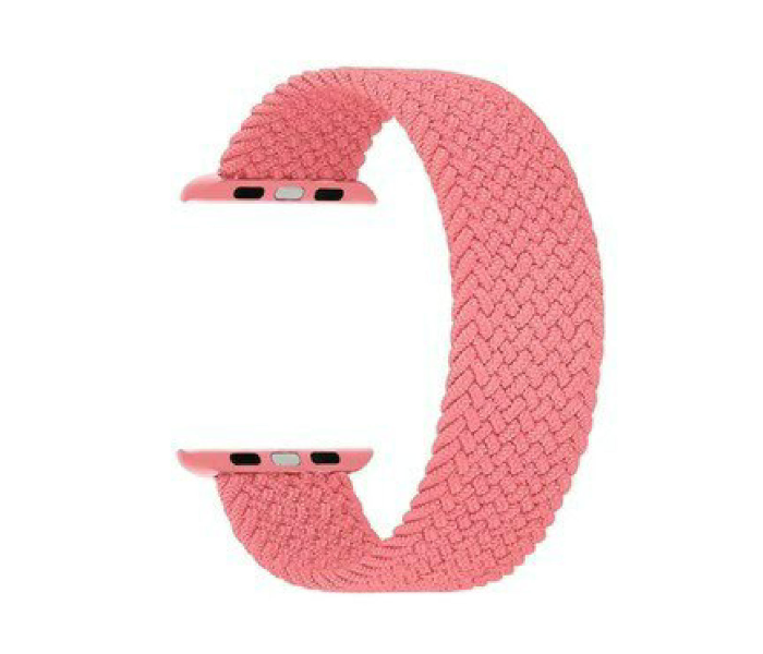 Hyphen HWSABWPKS0530 38 Mm To 40 Mm Small Apple Braided Watch Strap Pink 4 in UAE
