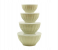 Generic 4 Piece Set Salad Bowl Tableware - Ivory 2 in UAE