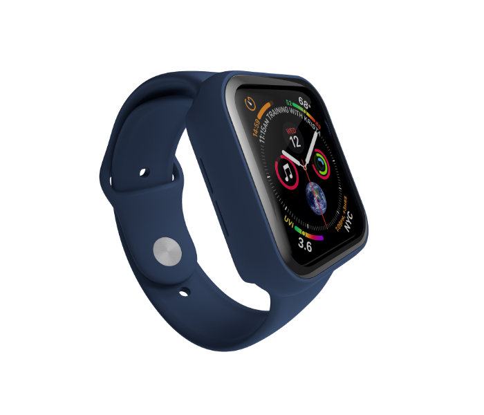 Hyphen HAW-BLU401228 40Mm Tempered Glass Apple Watch Protector - Blue 5 in UAE