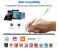 Universal Stylus Compactable Smart Pen For Touch Screen - White 14 in KSA