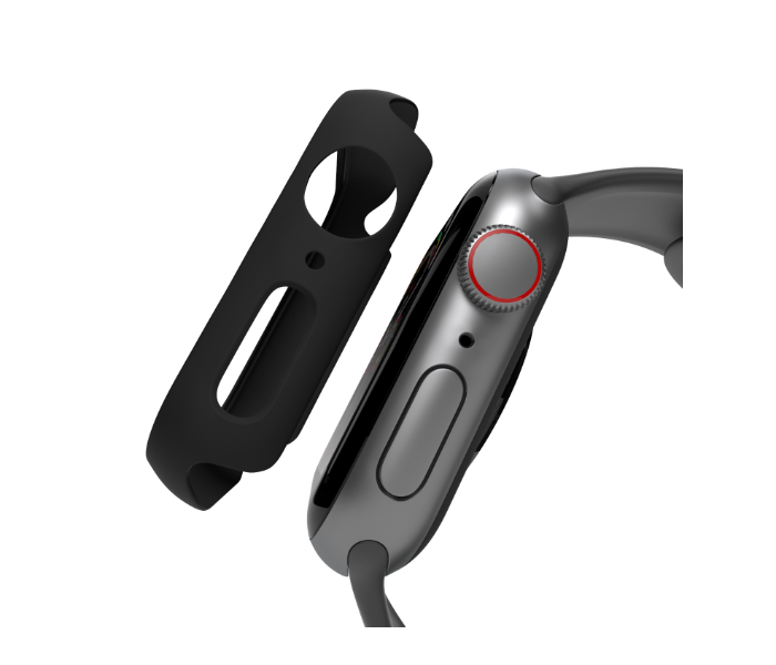 Hyphen HAW-BL407336 40Mm Tempered Glass Apple Watch Protector - Black 8 in UAE