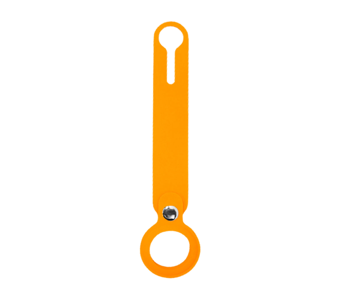 Hyphen HAT-LSSORG5512 Silicone Air Tag Loop Strap - Orange 3 in UAE