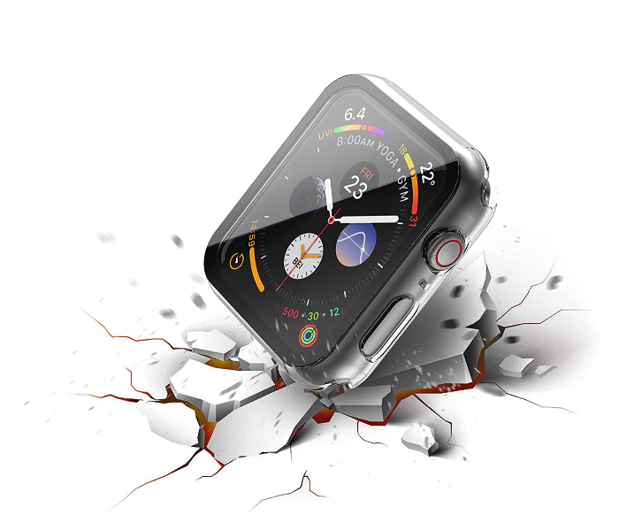 Hyphen HAW-TR401600 40Mm Tempered Glass Apple Watch Protector - Clear 11 in UAE