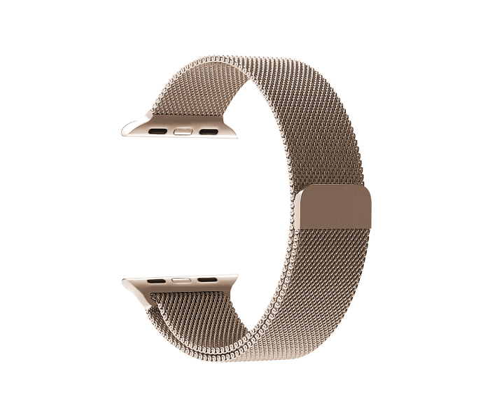 Hyphen HWSASSRGS6628 38 Mm To 40Mm Apple Stainless Steel Watch Strap Rose Gold 4 in UAE