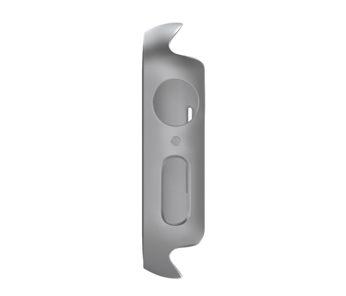 Hyphen HAW-SL448608 44Mm Tempered Glass Apple Watch Protector - Silver 2 in UAE
