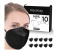 Generic K-N95 Polypropylene Disposable Face Mask with Respirator - Black 1 in UAE