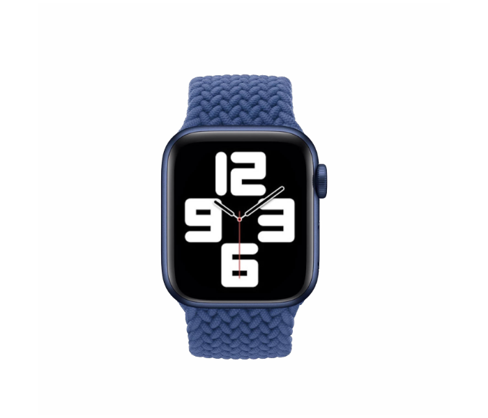 Hyphen HWSABWBLS9572 39 Mm Small Apple Braided Watch Strap Blue - Delete 3 in UAE